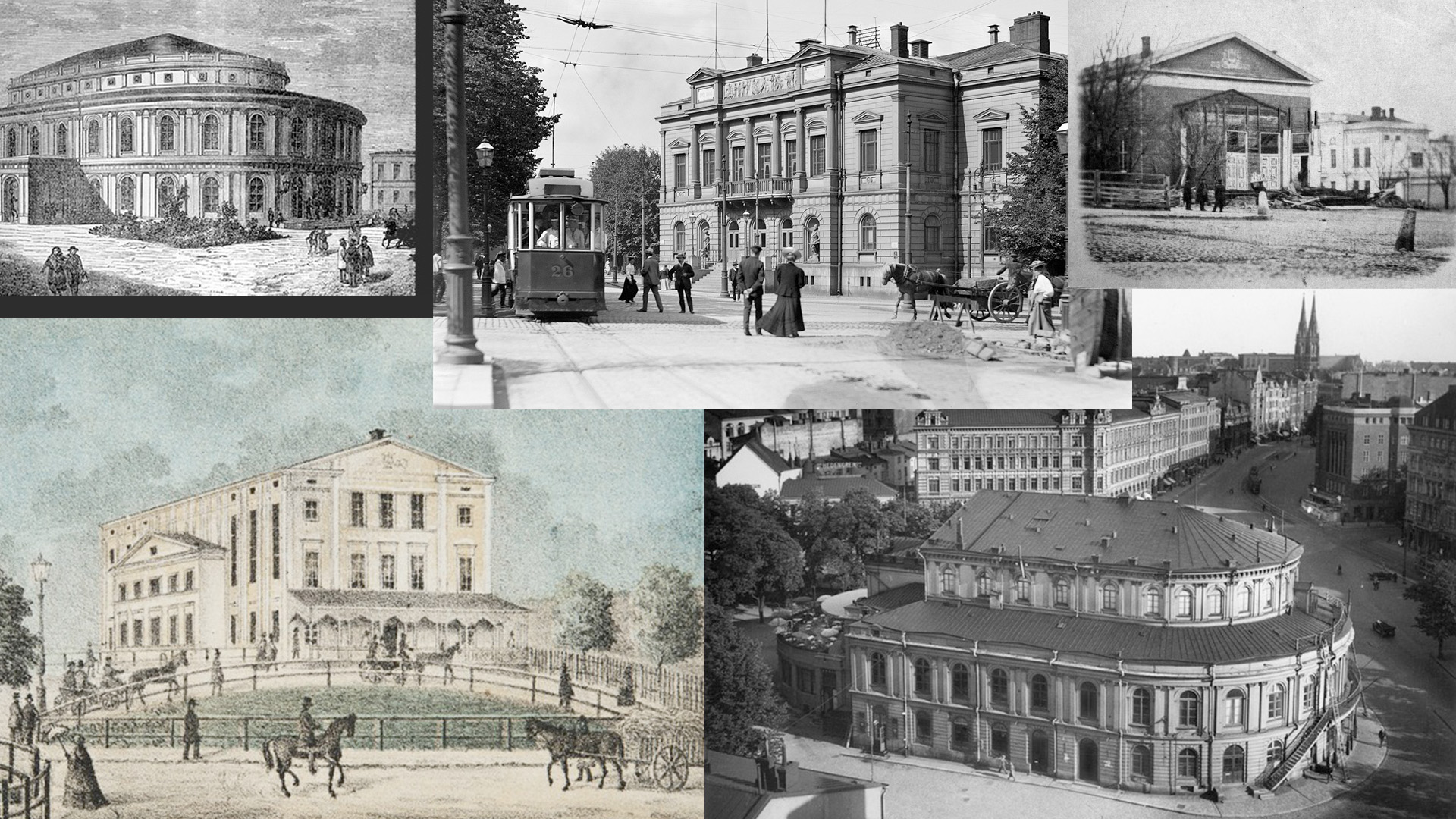 Mobiiliopastus: Helsingin menneet teatterit