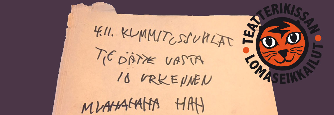 Teatterikissan lomaseikkailut: Kummitusjuhlat 4.11.